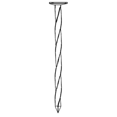 Pointe Carrée Torsadée 3,1 x 70 mm – Tête Plate, En Vrac – Fixation Sécurisée et Durable - ALSAFIX