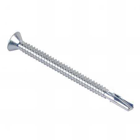200 Vis Auto 6,3 x 100 mm – Galva, Norme VAF – Fixation Sécurisée et Durable - ALSAFIX