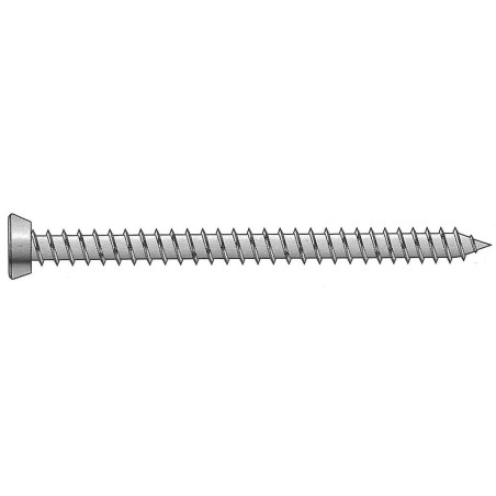 Vis à Tête Fraisée 7,5-72 mm – Acier, Lot de 10 – Fixation Sécurisée et Durable - ALSAFIX