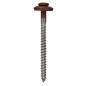 200 Vis Bois - Inox Marron - 4.5x45 mm - D-Work 200 Vis Bois - Inox Marron - 4.5x45 mm - D-Work