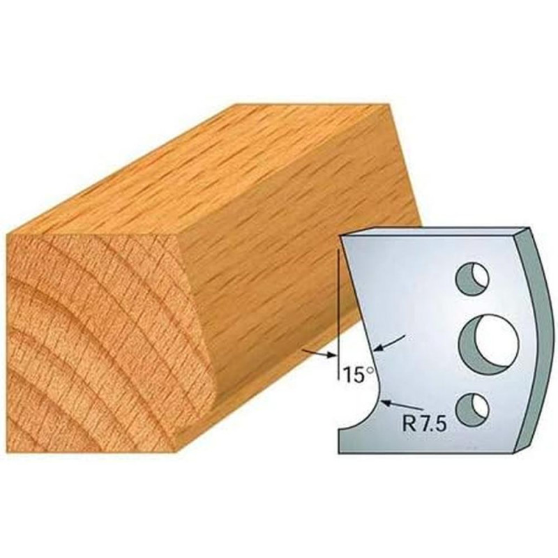 Jeu de 2 Fers Profilés Acier HT 40mm - Résistance Élevée - Idéal pour Usinage Précis - LEMAN