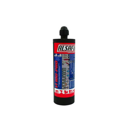 Cartouche de Scellement Chimique Vinylester 400 ml – Grise, Résistante et Durable – ALSAFIX - ALSAFIX