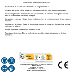Visseuse 55/230V – 2.18 kg – Puissante et Efficace – ALSAFIX - ALSAFIX