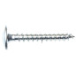 500 Vis de Penture D.6 x 35 mm – Zinguées Blanches, TX 30 – Fixation Sécurisée et Durable - ALSAFIX