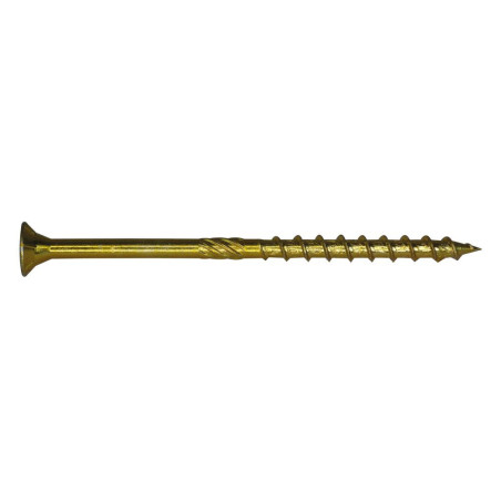800 Vis à Bois Galvanisées en Bandes D.6 x 120 mm – Résistantes et Durables – Fixation Sécurisée - ALSAFIX