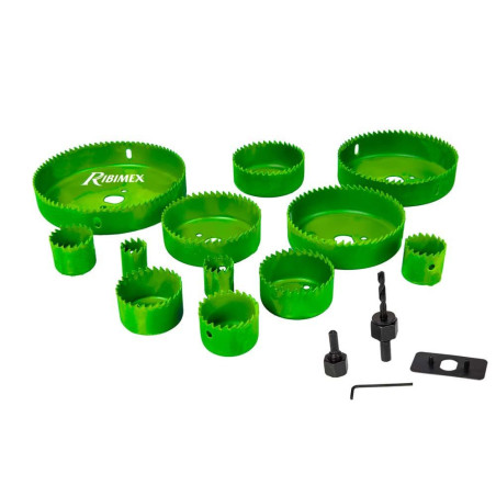 Lot de 12 Scies Cloches Carbone – Ø16 mm – Précision et Durabilité – RIBIMEX - RIBIMEX