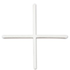 500 Crosses 1 mm Solid for Tiles and Earthenware - Diamwood