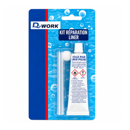 Kit de Réparation Liner - Accessoire Piscine Générique - Réparation Facile et Durable - D-Work