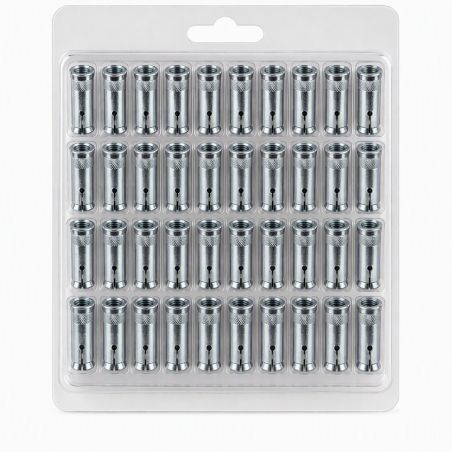 50 Chevilles DM – Douille de Frappe DM 10 – Fixation Sécurisée et Durable - ALSAFIX