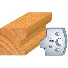 Jeu de 2 Fers Profilés Acier HT 40mm - Résistance Élevée - Idéal pour Usinage Précis - LEMAN