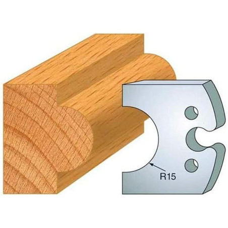 Jeu de 2 Fers Profilés Acier HT 50mm - N°227 - Outils de Précision pour Usinage - LEMAN